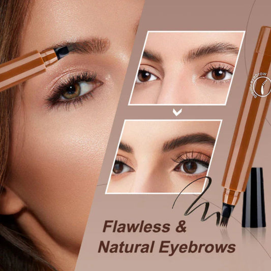 🎁Buy 1 Get 1 Free🔥Waterproof Four-tip Beard and Eyebrow Pen✨